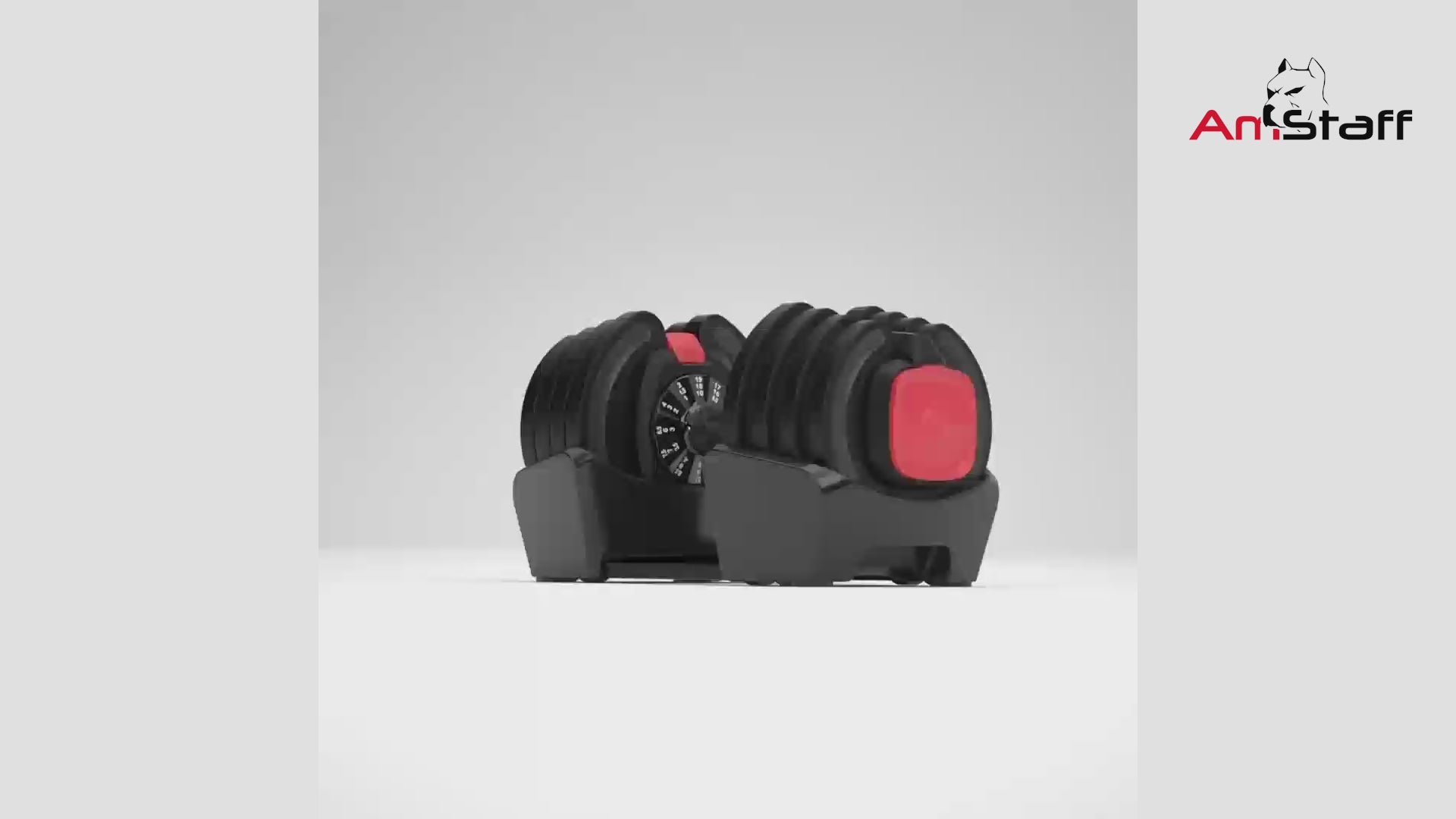 3in1 Adjustable Dumbbell/Kettlebell/Barbell Set (2-43lbs
