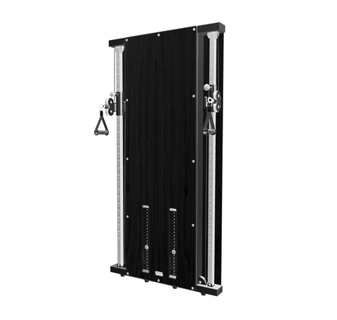 Entraîneur fonctionnel mural SpaceSmart - Double Stack, noir