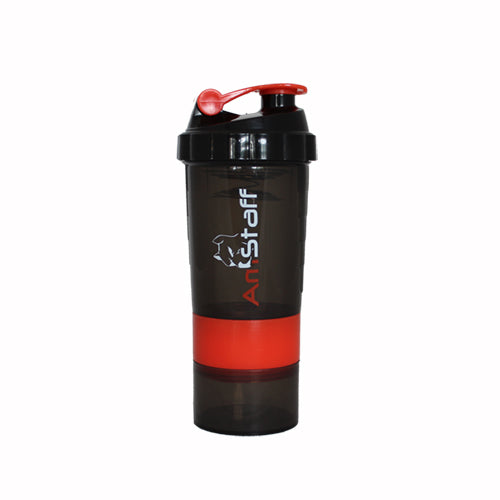 AmStaff Fitness Bouteille Shaker en Acier Inoxydable - Noir