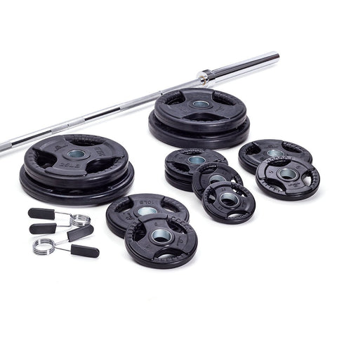 AmStaff Fitness Virgin Rubber Grip Olympic Plates