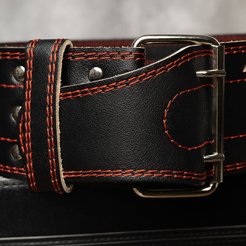AmStaff Fitness Ceinture d'haltérophilie en cuir