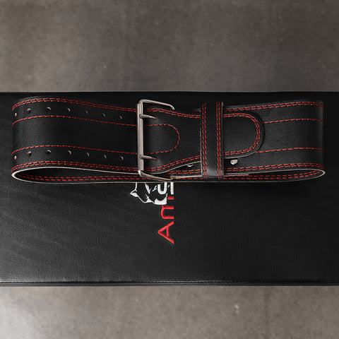 AmStaff Fitness Ceinture d'haltérophilie en cuir
