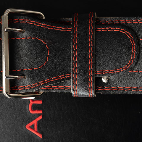 AmStaff Fitness Ceinture d'haltérophilie en cuir