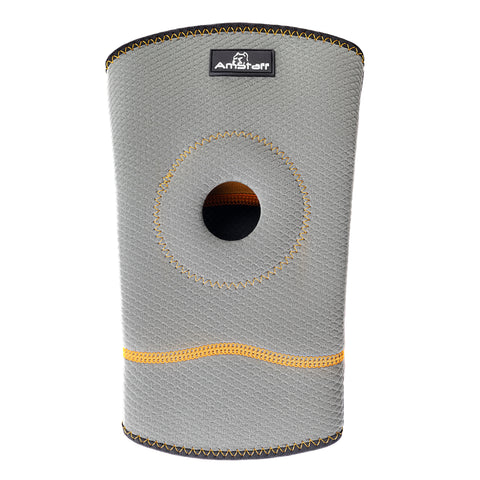 AmStaff Fitness Neoprene Support Sleeve with Center Hole - Knee