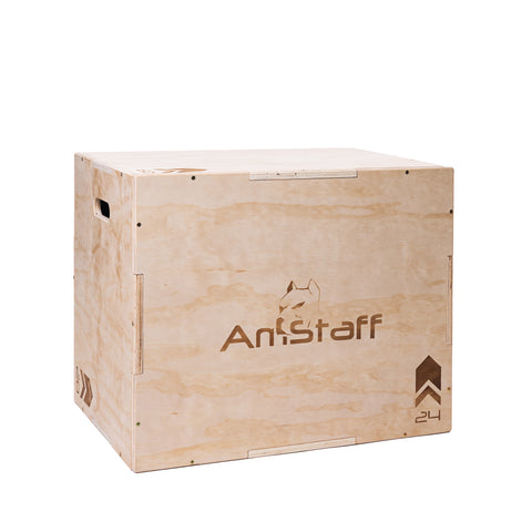 AmStaff Fitness 3-in-1 Flat Pack Wood Plyometric Box – Fitness Avenue