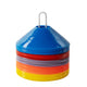 50 cônes/disques marqueurs de champ multicolores