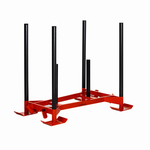 AmStaff Fitness Prowler Sled Pro avec poteaux supplémentaires