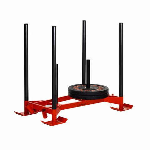 AmStaff Fitness Prowler Sled Pro avec poteaux supplémentaires