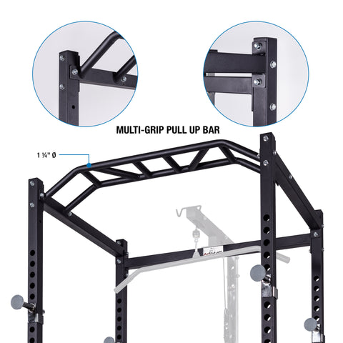 AmStaff TP006D Cage de système d'entraînement Power Squat Rack