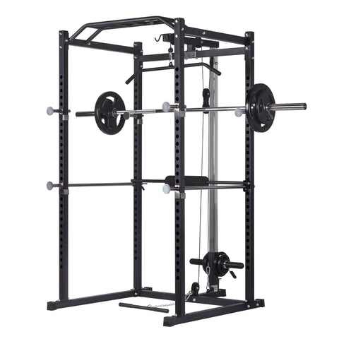 AmStaff TP006D Cage de système d'entraînement Power Squat Rack