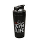 AmStaff Fitness Stainless Steel Shaker Bottle - Black