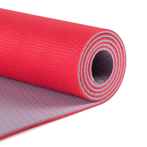 Tpe Non slip Yoga Pilates Mat Perfect Home Fitness Workouts