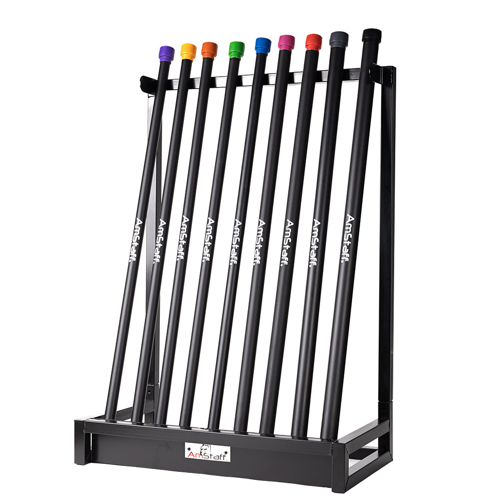 2-25lbs Body Bars Set w/ Storage Rack – Fitness Avenue