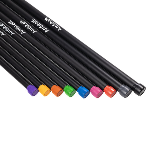 Ensemble de barres de corps de 2 à 25 lb avec support de rangement