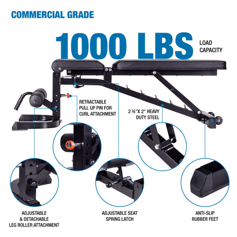 Haltères réglables Bowflex SelectTech 552 avec support et banc