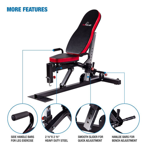 AmStaff TB011 Flat/Incline/Decline Utility Bench