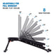 AmStaff Fitness TT1104 Banc Pliant Multi-FID