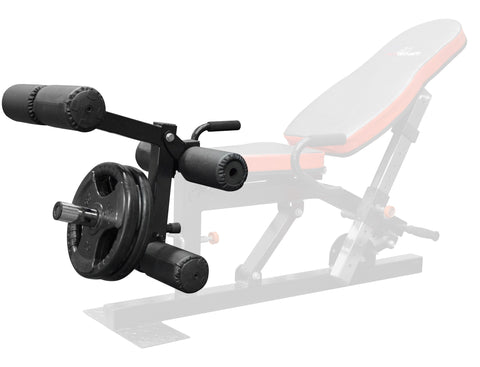 TB011B Leg Extension Leg Curl Attachment for Workout Bench