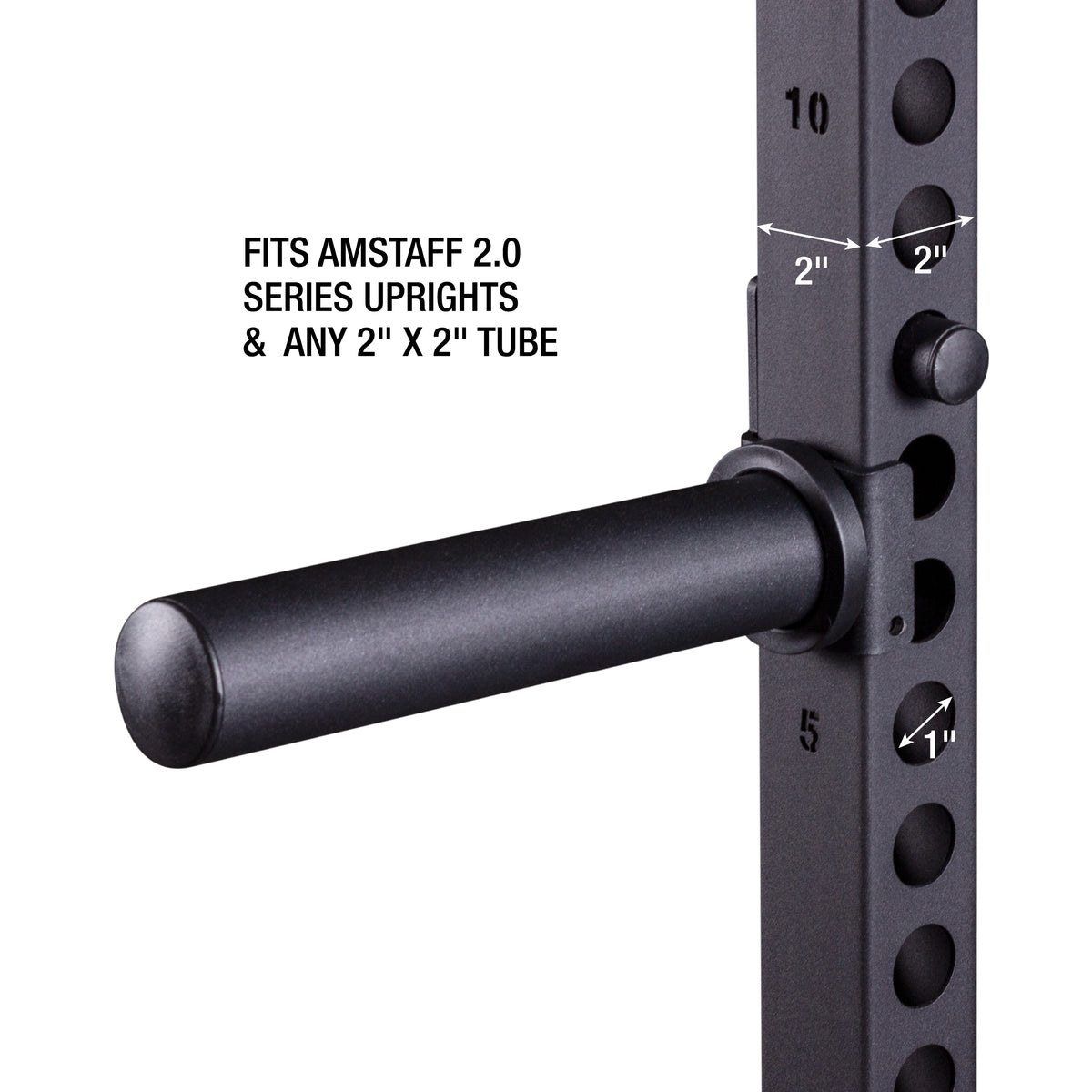 AmStaff Olympic Weight Plate Storage Pegs for Power Racks (Pair ...