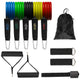 Resistance Bands Exercise Tubes for P90X-11 PCS Set