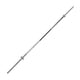 Barre standard chromée solide de 7 pieds
