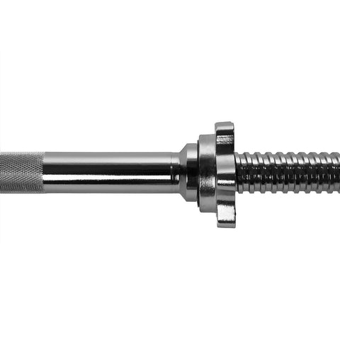 Barre standard chromée solide de 7 pieds