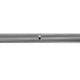 Barre standard chromée solide de 7 pieds