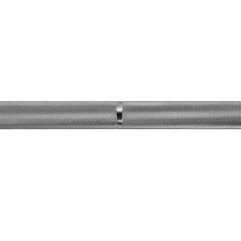 Barre standard chromée solide de 7 pieds