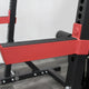 AmStaff TP007 Half Rack System with Lat/Pull Down Attachment