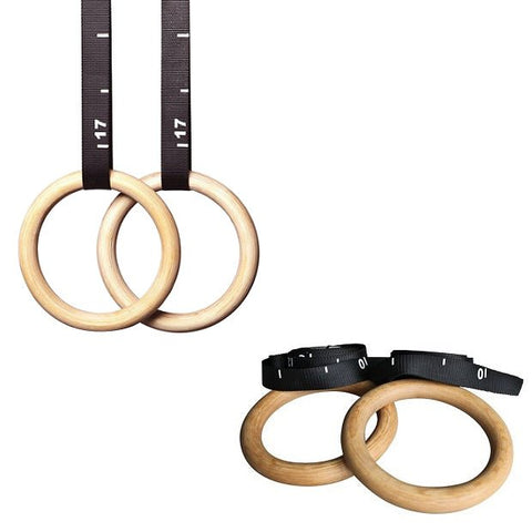 Commercial Wood Gym Rings