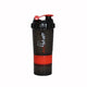 AmStaff Fitness Shaker Bottle with 2 Storage Jars